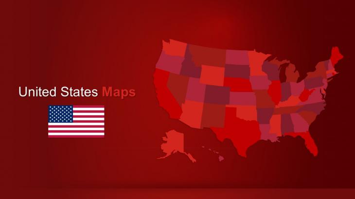 USA PowerPoint Maps