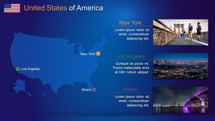 USA PowerPoint Maps