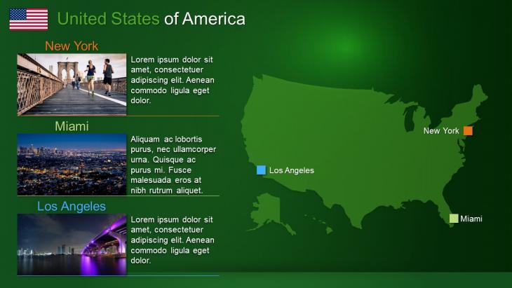 USA PowerPoint Maps