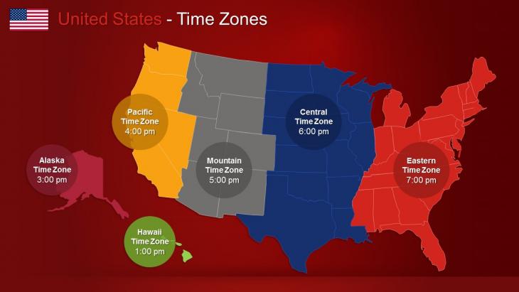 USA PowerPoint Maps