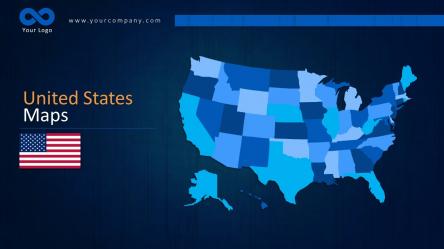 USA PowerPoint Maps