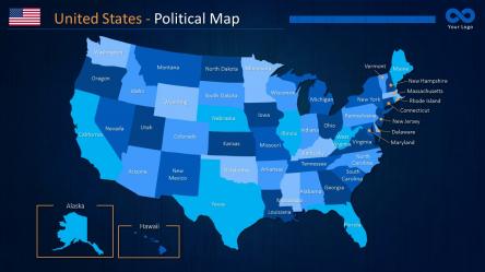 USA PowerPoint Maps