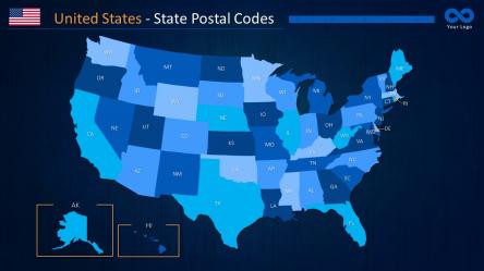 USA PowerPoint Maps