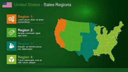 USA PowerPoint Maps
