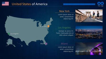 USA PowerPoint Maps