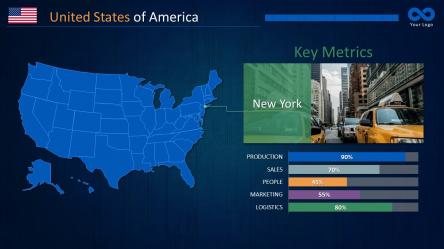 USA PowerPoint Maps