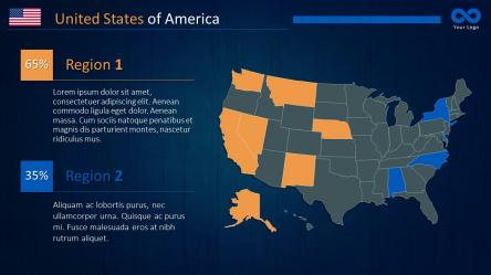 USA PowerPoint Maps