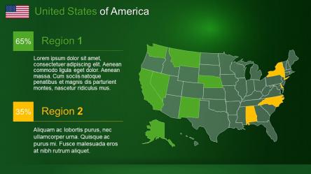 USA PowerPoint Maps