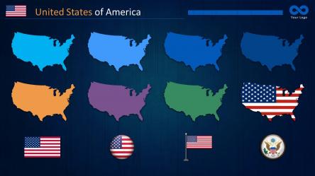 USA PowerPoint Maps