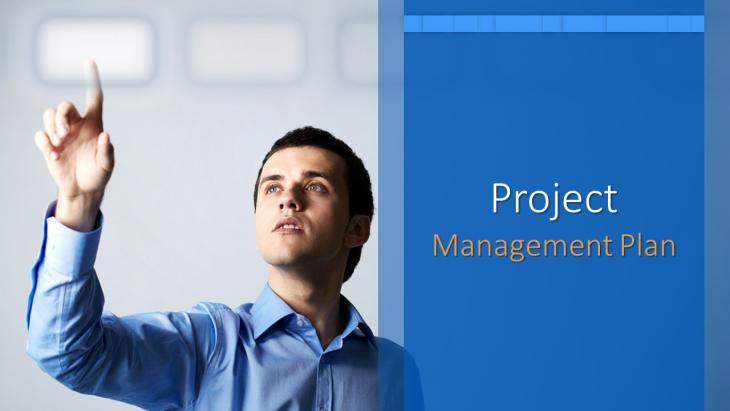 Project Management Plan PowerPoint Slide