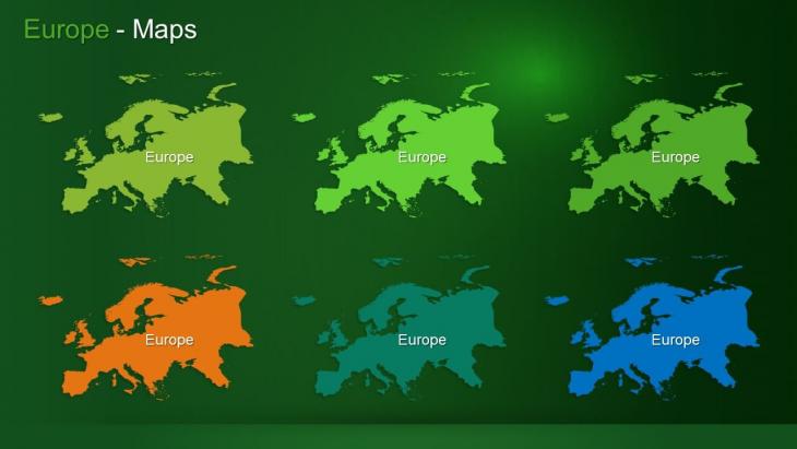 Europe Maps Slide
