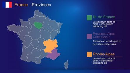 FRANCE PowerPoint Maps